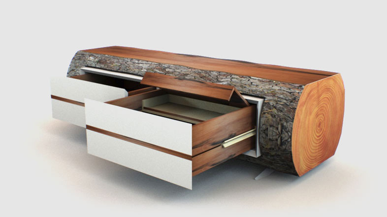 Sideboard als Meisterstück, mit PYTHA konstruiert und umgesetzt