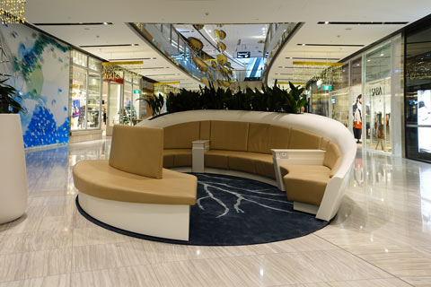 Westfield Shopping Mall Sydney – viele Shops mit PYTHA eingerichtet