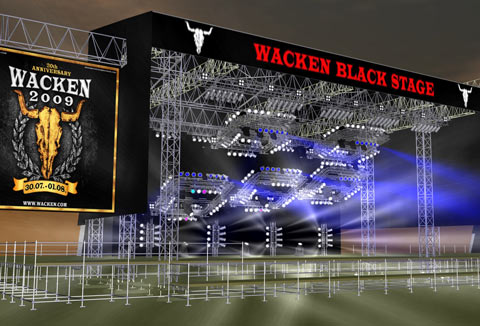 Die Wacken Black Stage – mit PYTHA geplant