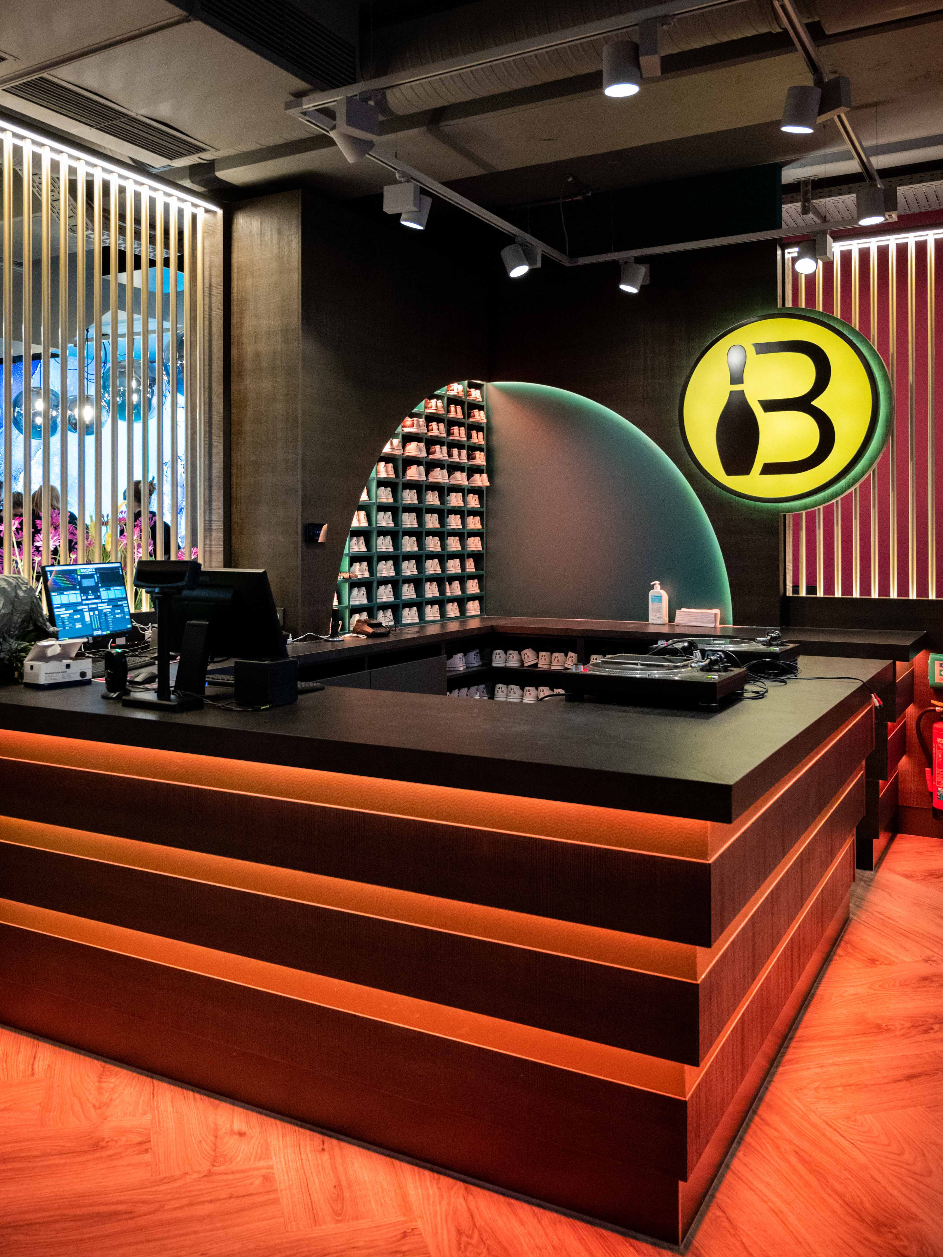 Theke im Bowling-Center © C. Schuster